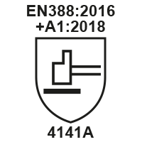 EN 388:2016+A1:2018 - 4141A