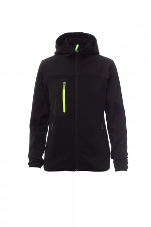 BLACK/BLACK-FLUORESCENT YELLOW