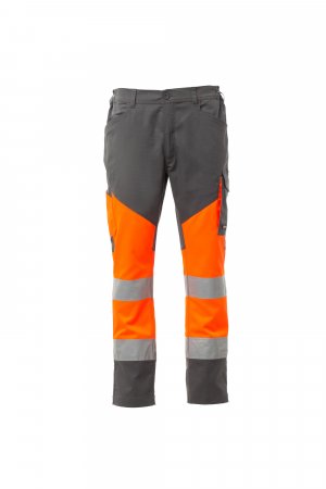 FLUORESCENT ORANGE/SMOKE