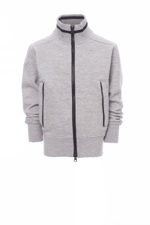 MELANGE GREY/NAVY BLUE