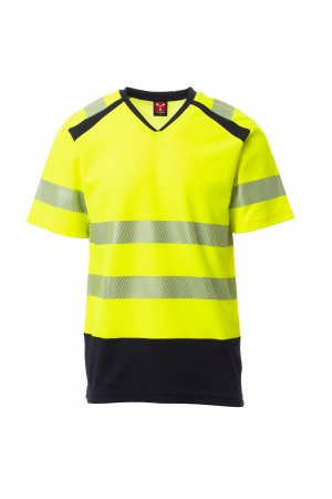 FLUORESCENT YELLOW/NAVY BLUE