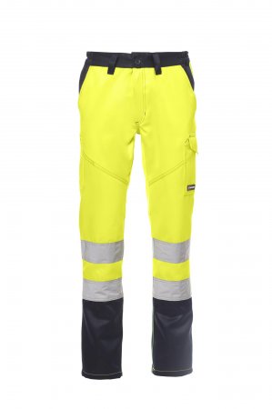 FLUORESCENT YELLOW/NAVY BLUE