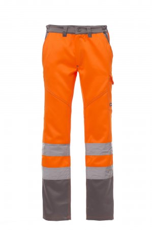 FLUORESCENT ORANGE/STEEL GREY