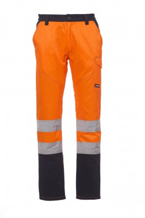 FLUORESCENT ORANGE/NAVY BLUE