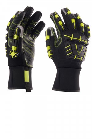 BLACK/FLUORESCENT YELLOW