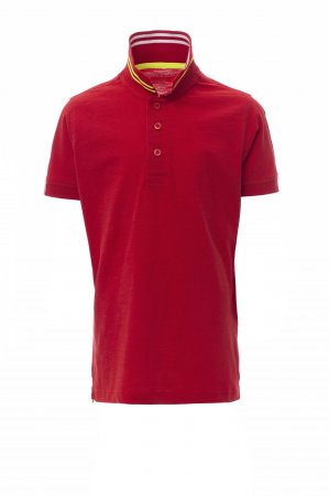 KAISLĪBU SARKANA/BALTA-FLUORESCENTA DZELTENA