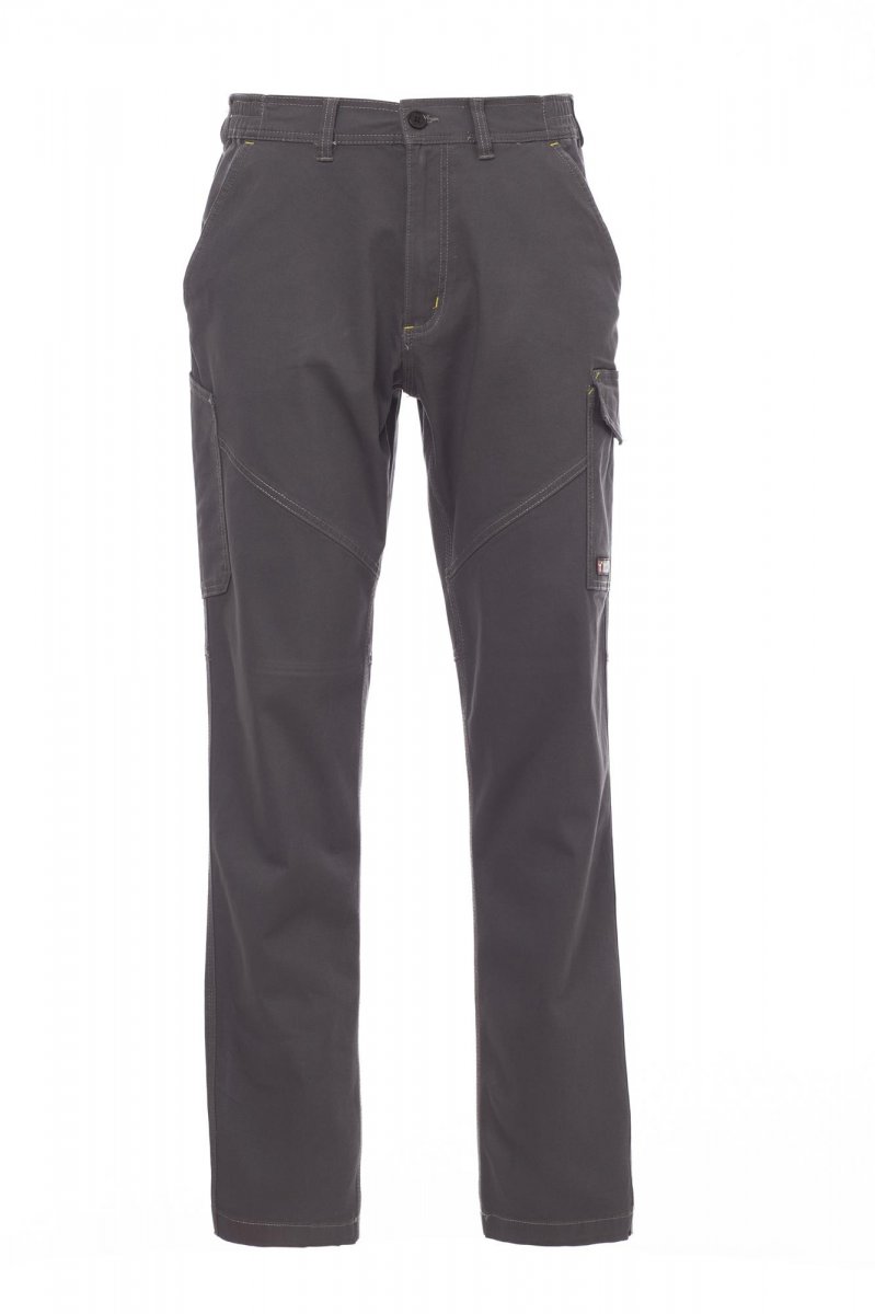 CHEMAGLIETTE Pantaloni da Lavoro Uomo Cotone Elasticizzato con Tasconi Payper Forest Stretch 