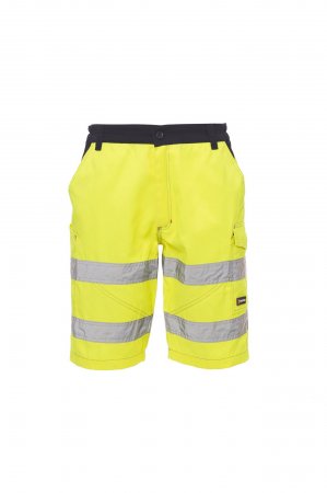 FLUORESCENT YELLOW/NAVY BLUE