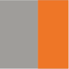 MELANGE GREY/ORANGE