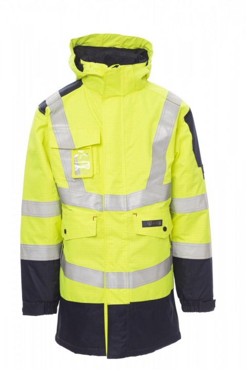 ŽLUTÁ FLUO/NÁMOŘNICKÁ MODRÁ