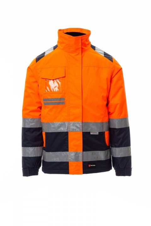 POMARAŃCZOWY FLUO/GRANATOWY