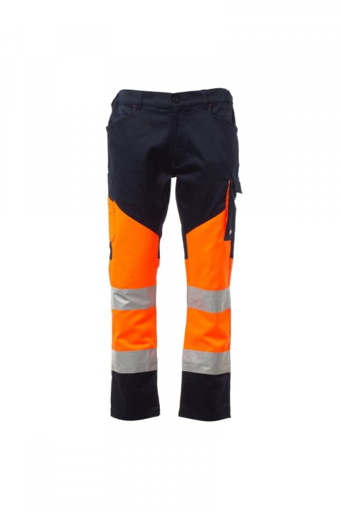 ORANŽOVÁ FLUO/NÁMOŘNICKÁ MODRÁ