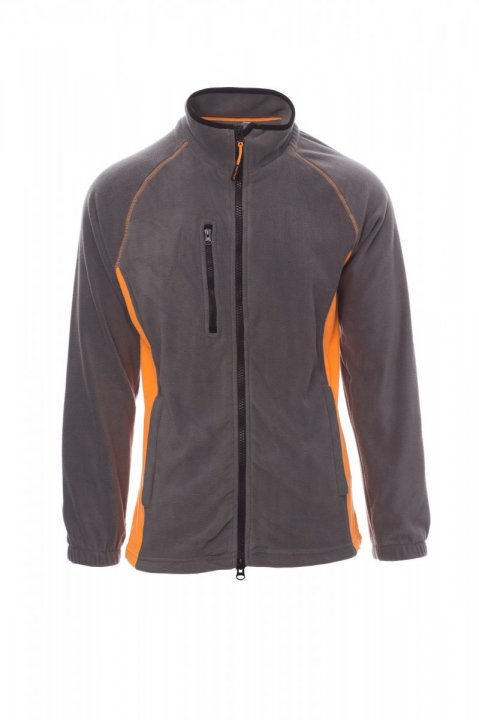 SZARY STALOWY/POMARAŃCZOWY