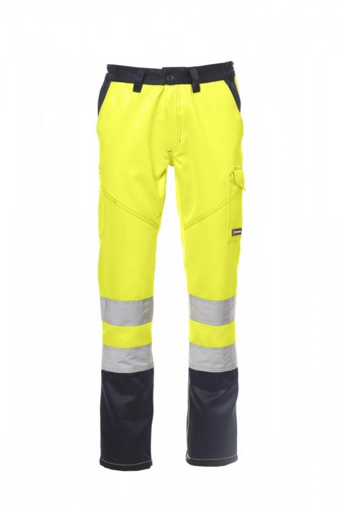 AMARILLO FLUORESCENTE/AZUL MARINO