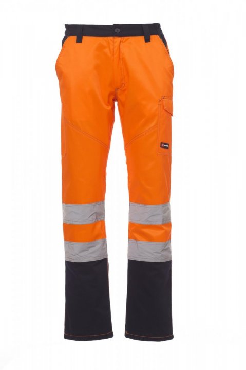 NARANJA FLUORESCENTE/AZUL MARINO